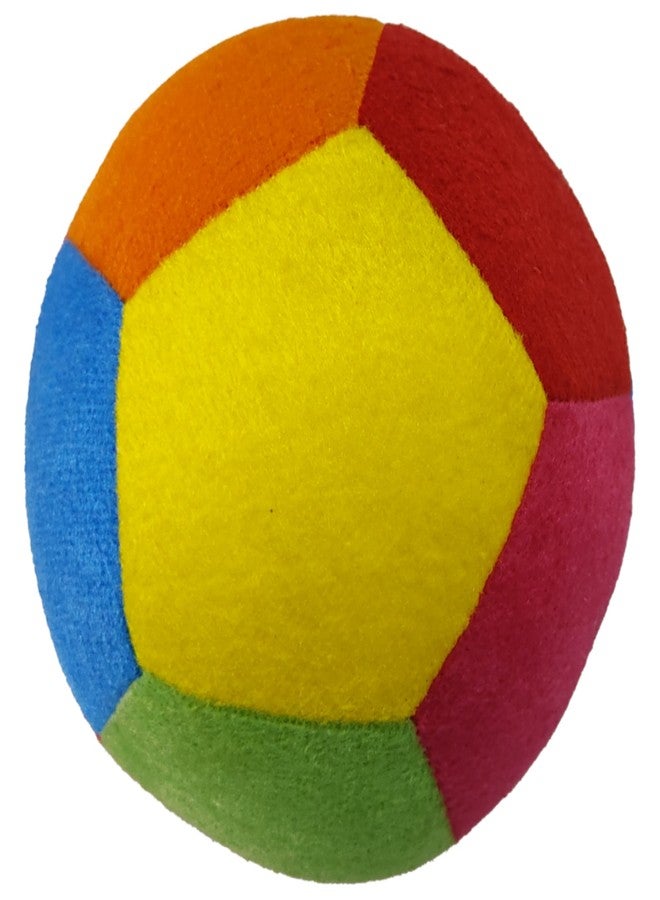 Hooper Soft Plush Baby Ball with Rattle Sound ? Crawling Baby Toy, Musical Toys, Soft Rattles for 0-6 Months, for Kids 5 Years +, Size 11 cm (S, 2, Count) - Image 1